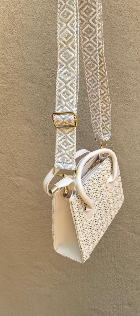 Mini Natural Woven Straw Bag