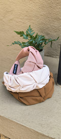 Pleated Fabric Headband in blush