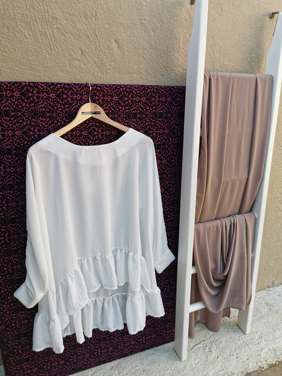 Batwing Chiffon Top