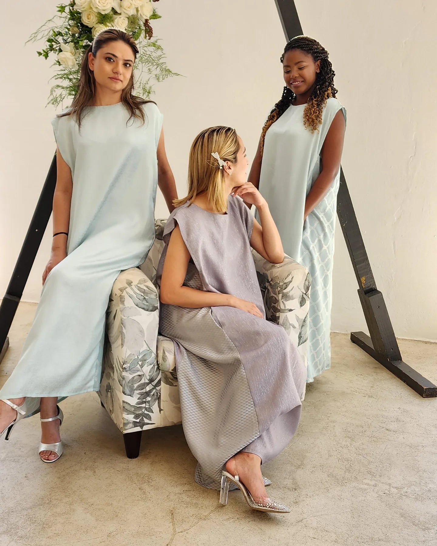 Flared Side Panel Dress
